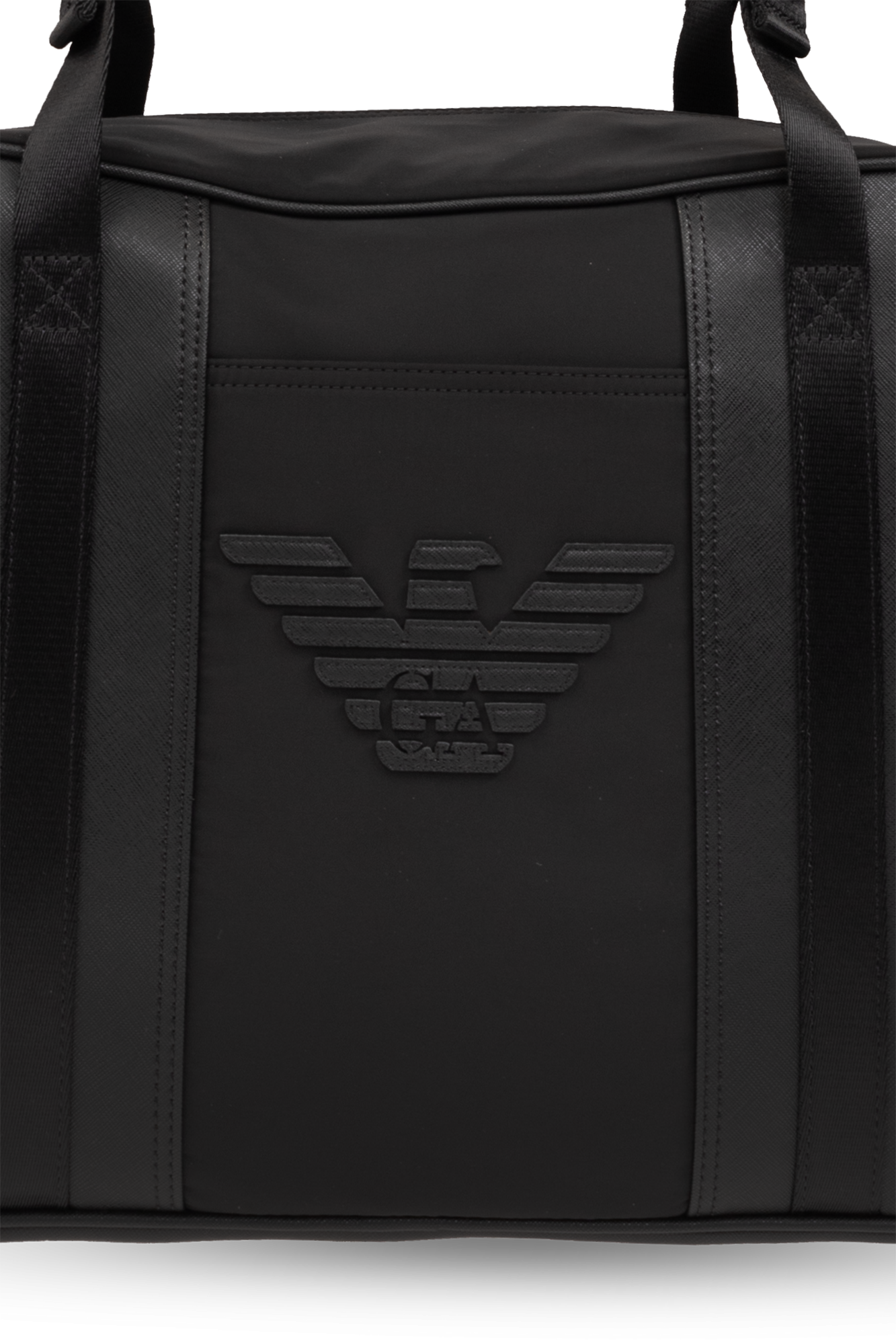 EMPORIO ARMANI EW000829AF10206U8011 関税送料込 Shopper bag with allover embossed logo | Armani Exchange